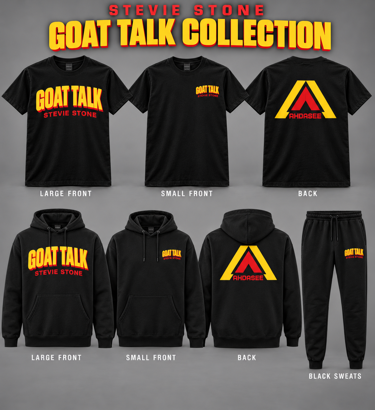 Black GOAT TALK collection